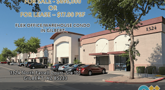 Turn-Key Industrial Condo with Office/Warehouse Mix – Gilbert, AZ