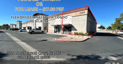 Turn-Key Industrial Condo with Office/Warehouse Mix – Gilbert, AZ