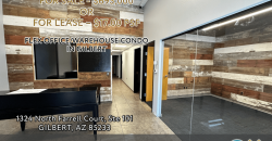 Turn-Key Industrial Condo with Office/Warehouse Mix – Gilbert, AZ