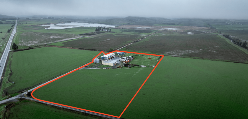 8 acres Ag Industrial & Buildings, Highway 22 Frontage in Dallas, OR