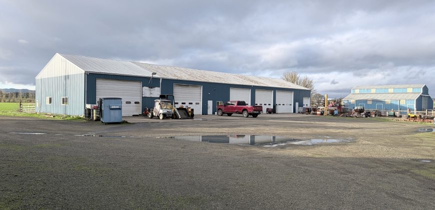 8 acres Ag Industrial & Buildings, Highway 22 Frontage in Dallas, OR