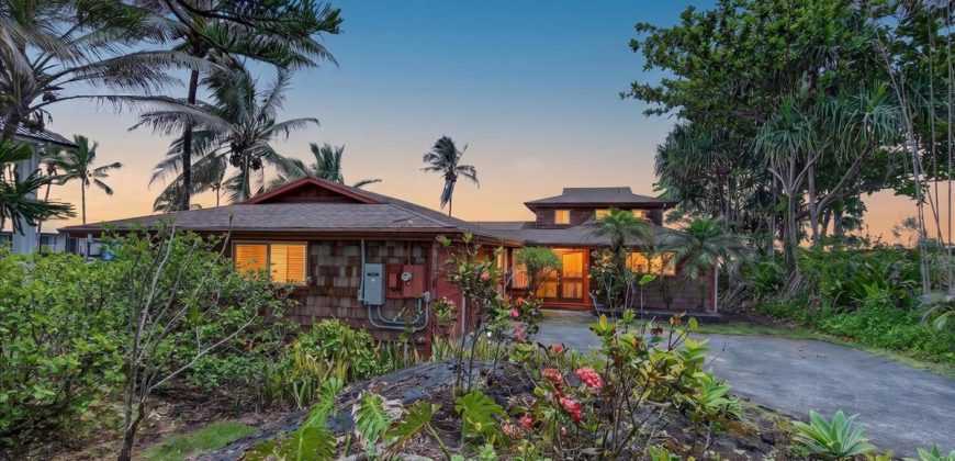 TURNKEY HAWAII INVESTMENT | FINITE OCEANFRONT LUXURY ESTATE WITH PROVEN TRAILING FINANCIALS