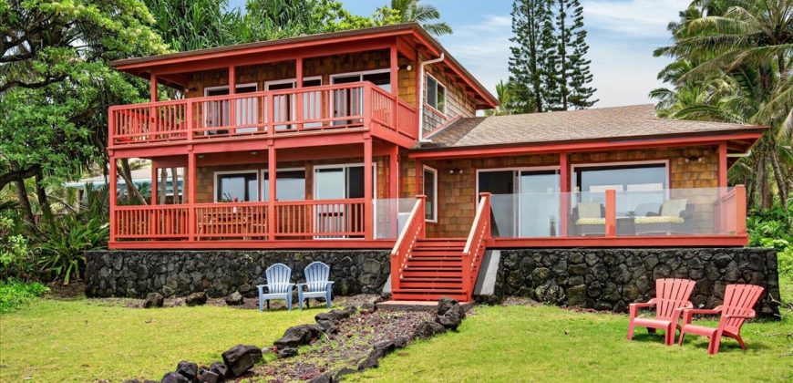 TURNKEY HAWAII INVESTMENT | FINITE OCEANFRONT LUXURY ESTATE WITH PROVEN TRAILING FINANCIALS